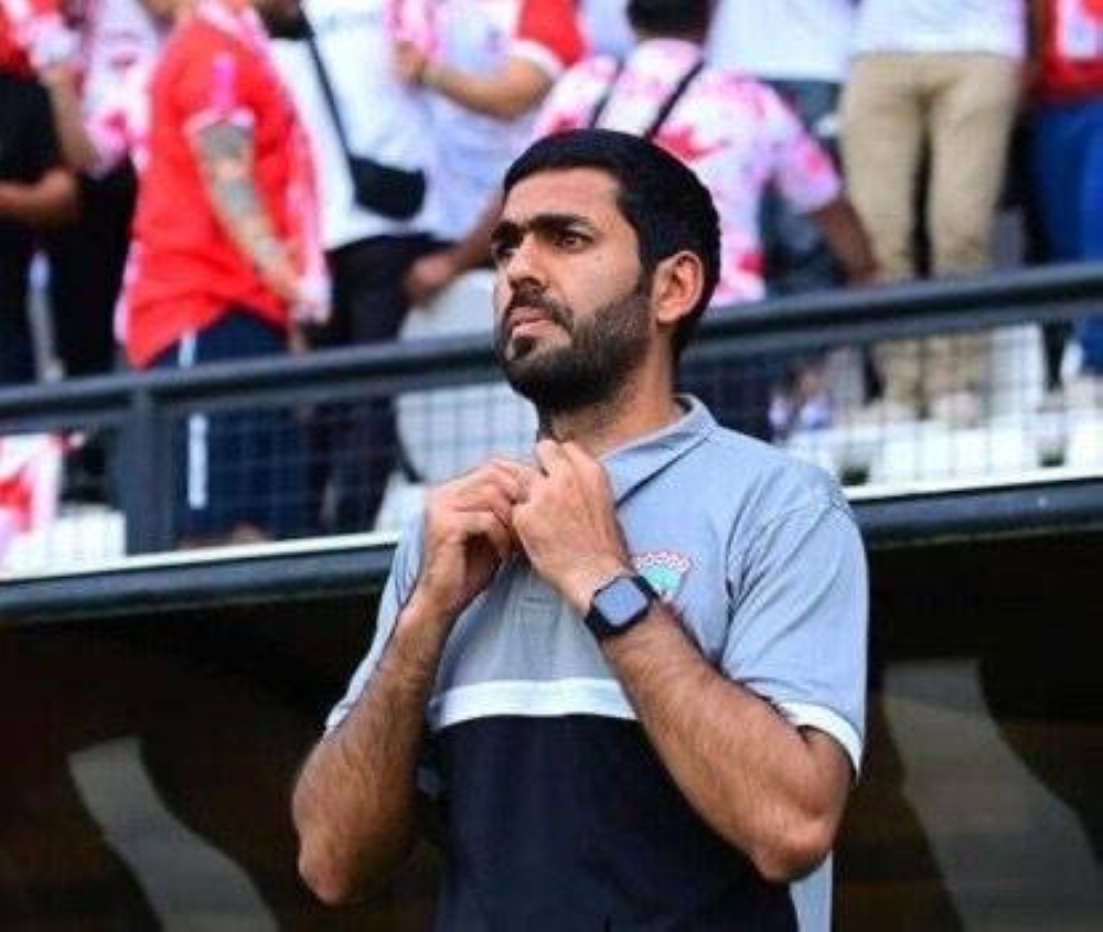 القطري البلوشي مدرباً للطلبة العراقي