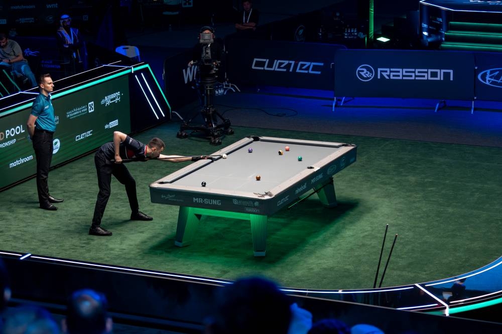 الجعويني: استضافة المملكة بطولة العالم للبلياردو تجسيد لحرصها على دعم مختلف الرياضات الجعويني: استضافة المملكة بطولة العالم للبلياردو تجسيد لحرصها على دعم مختلف الرياضات