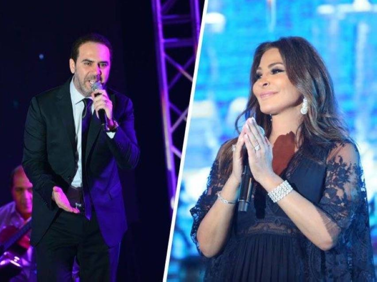 إليسا ووائل جسار يلهبان أجواء موسم جدة بحفل كامل العدد إليسا ووائل جسار يلهبان أجواء موسم جدة بحفل كامل العدد