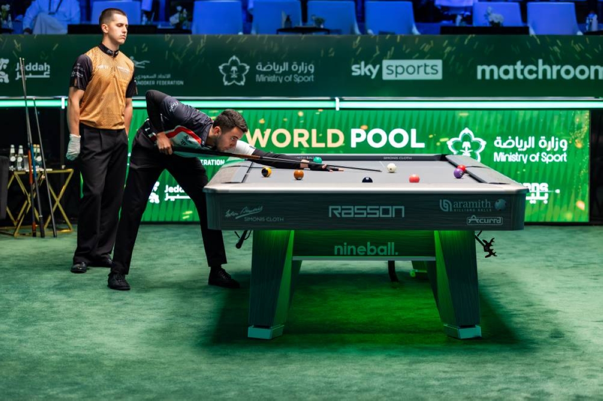 نجوم البلياردو يشعلون ربع نهائي بطولة العالم