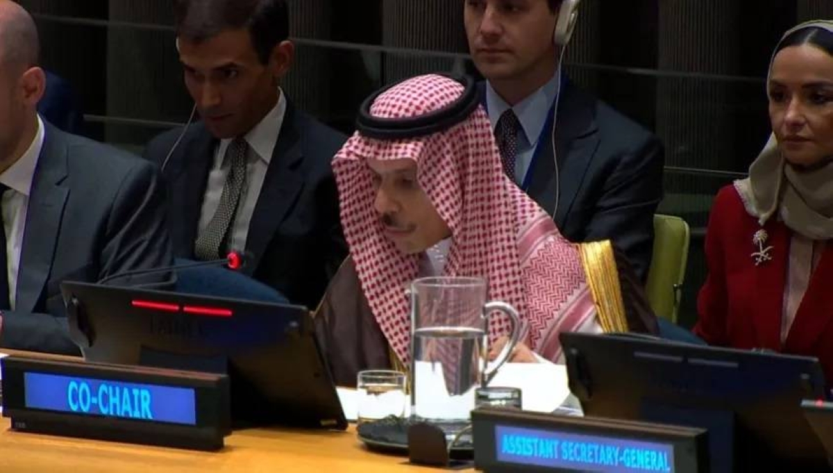 وزير الخارجية السعودي: مؤتمر نيويورك محطة مفصلية نحو تنفيذ حل الدولتين
