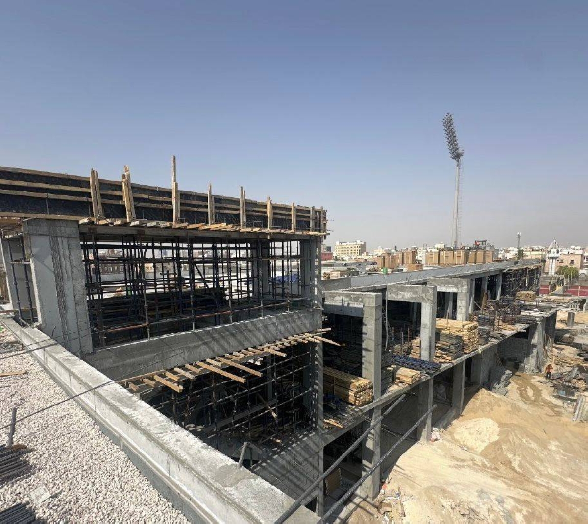 القادسية يقترب من استكمال مشروع مبنى الأداء العالي بنسبة إنجاز 80% القادسية يقترب من استكمال مشروع مبنى الأداء العالي بنسبة إنجاز 80%