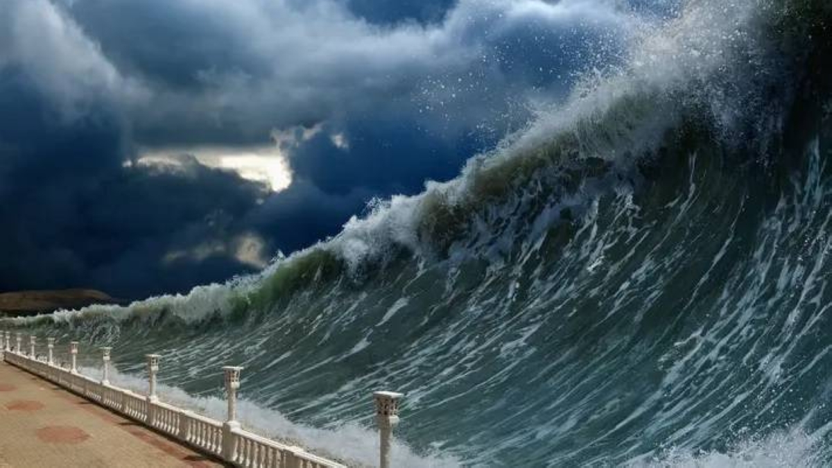 السلطات الصينية تحذر من خطر تسونامي السلطات الصينية تحذر من خطر تسونامي