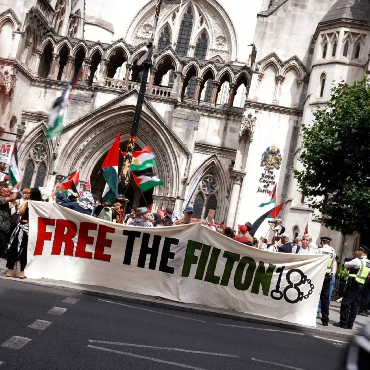 المحكمة البريطانية تقبل طعن «فلسطين أكشن» في حظرها