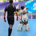 «أخضر الصالات» يتأهل إلى نصف نهائي بطولة القارات