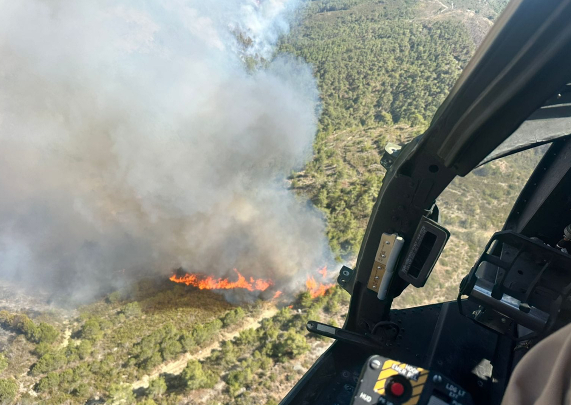 طائرات سلاح الجو الملكي تواصل إخماد الحرائق في سوريا طائرات سلاح الجو الملكي تواصل إخماد الحرائق في سوريا
