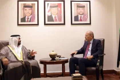 الصفدي واليماحي يؤكدان ضرورة وقف العدوان الإسرائيلي على غزة