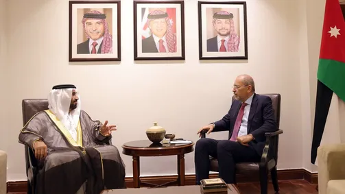 الصفدي واليماحي يؤكدان ضرورة وقف العدوان الإسرائيلي على غزة الصفدي واليماحي يؤكدان ضرورة وقف العدوان الإسرائيلي على غزة