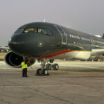 وصول أول طائرة إيرباص A320neo للملكية الأردنية إلى مطار عمّان المدني