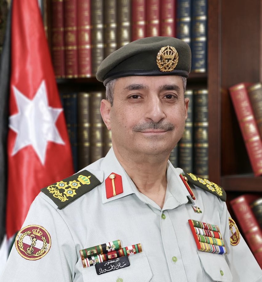 العميد الطبيب سهل الحموري مديرا عاما للخدمات الطبية الملكية العميد الطبيب سهل الحموري مديرا عاما للخدمات الطبية الملكية