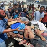 132 شهيدًا في قطاع غزة منذ فجر اليوم بينهم 94 في “مصائد الموت” غرب القطاع​ 