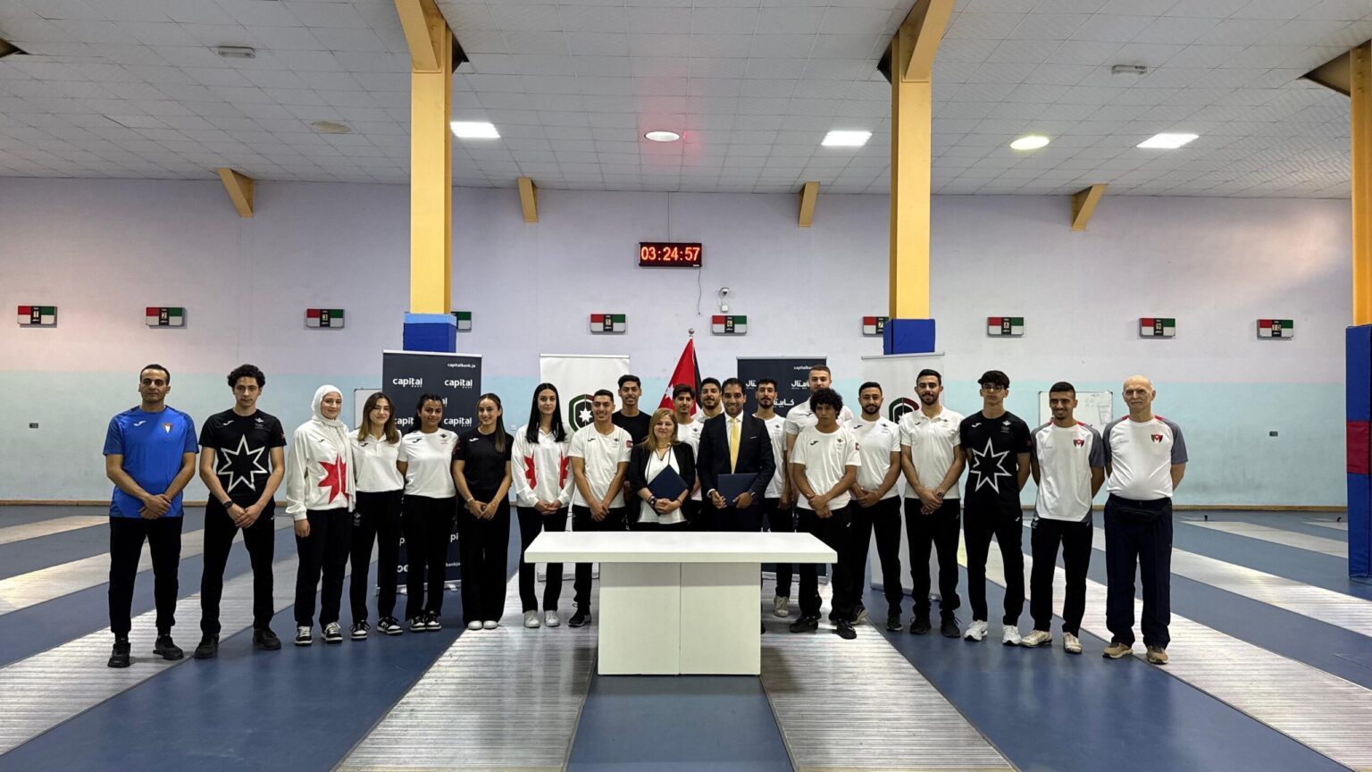 كابيتال بنك يوقع اتفاقية شراكة استراتيجية مع الاتحاد الأردني للمبارزة كابيتال بنك يوقع اتفاقية شراكة استراتيجية مع الاتحاد الأردني للمبارزة