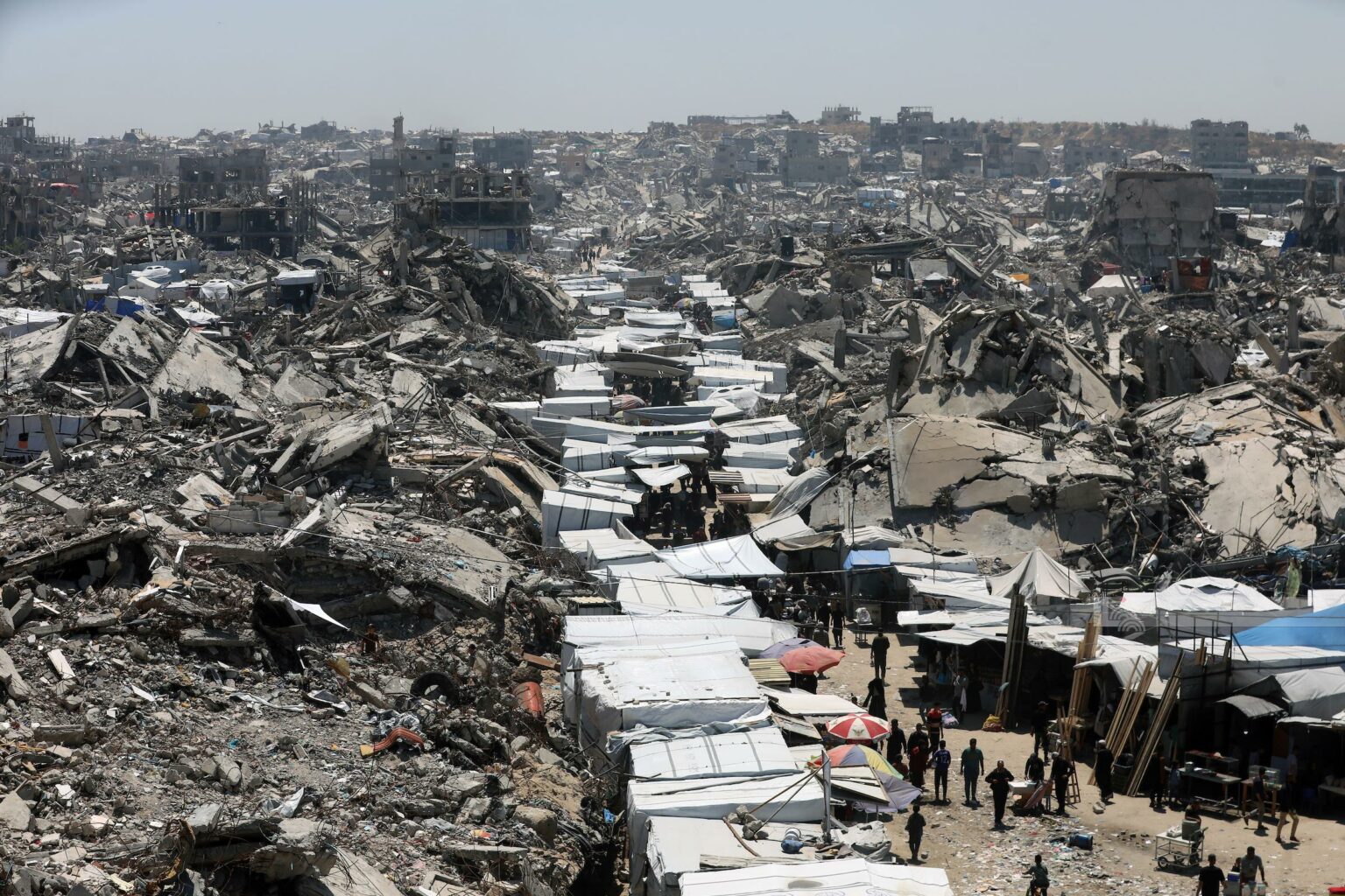 88% من مساحة غزة تخضع لأوامر إخلاء عسكرية​ 