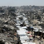 مفوضة أوروبية: الكلمات عاجزة عن وصف الوضع في غزة​ 