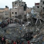 شهداء وجرحى جراء القصف الاسرائيلي المتواصل على غزة​ 