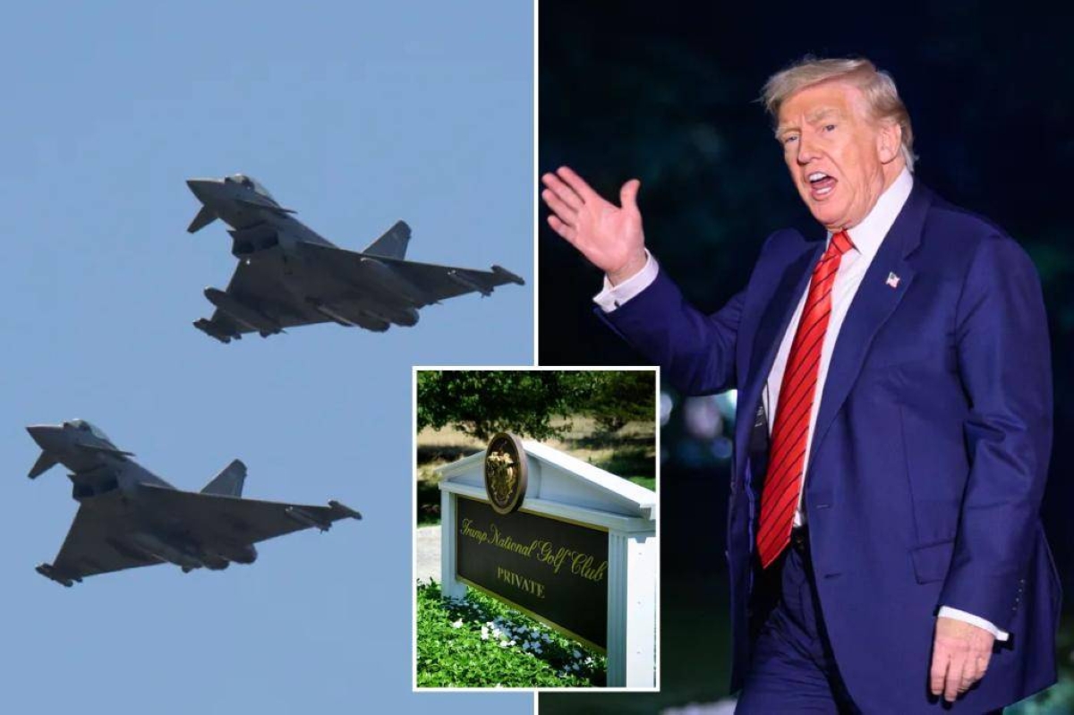 مقاتلات أمريكية تعترض طائرة مدنية انتهكت مجال إقامة ترمب مقاتلات أمريكية تعترض طائرة مدنية انتهكت مجال إقامة ترمب