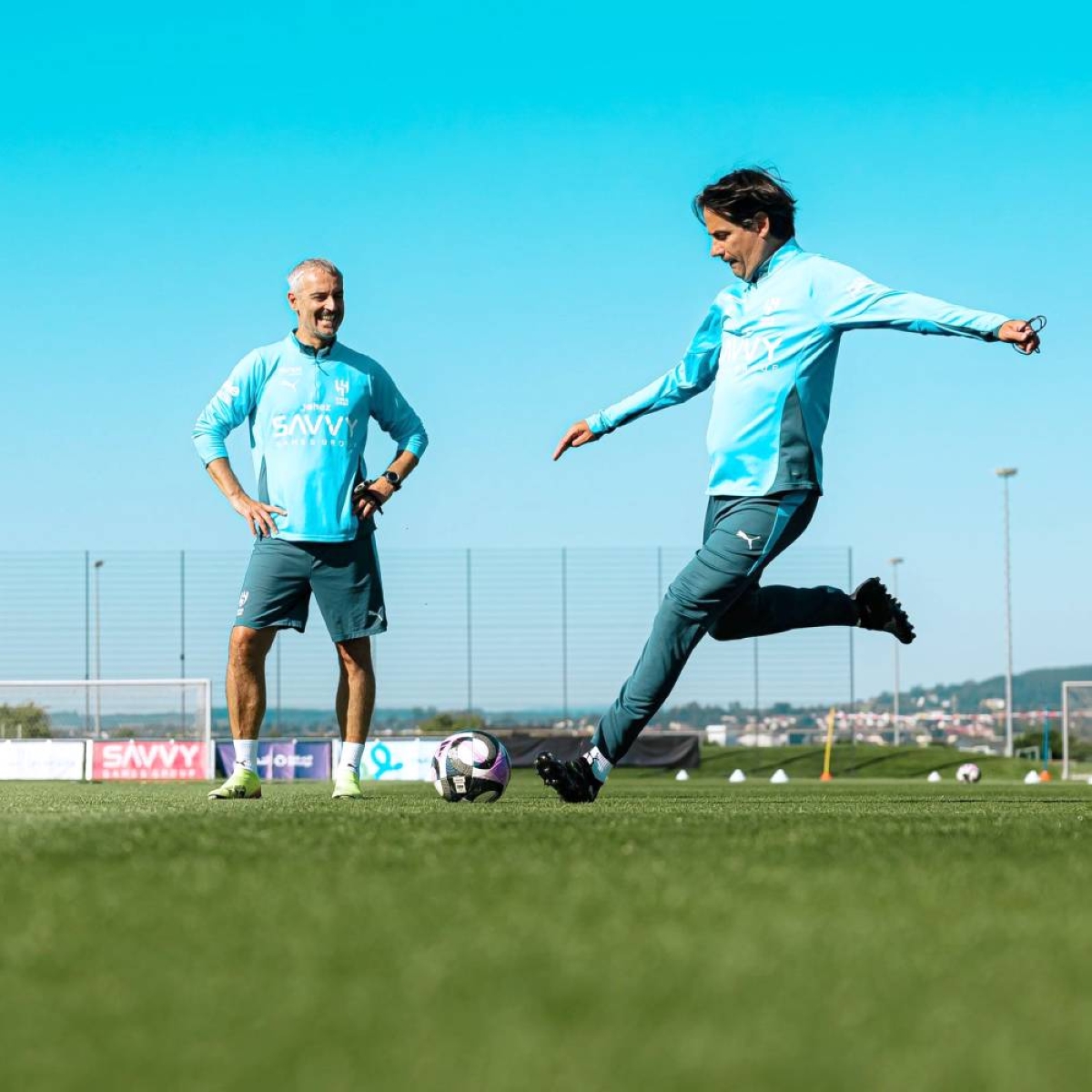 إنزاغي يكثف «المناورات» قبل ودية فالدهوف الألماني إنزاغي يكثف «المناورات» قبل ودية فالدهوف الألماني