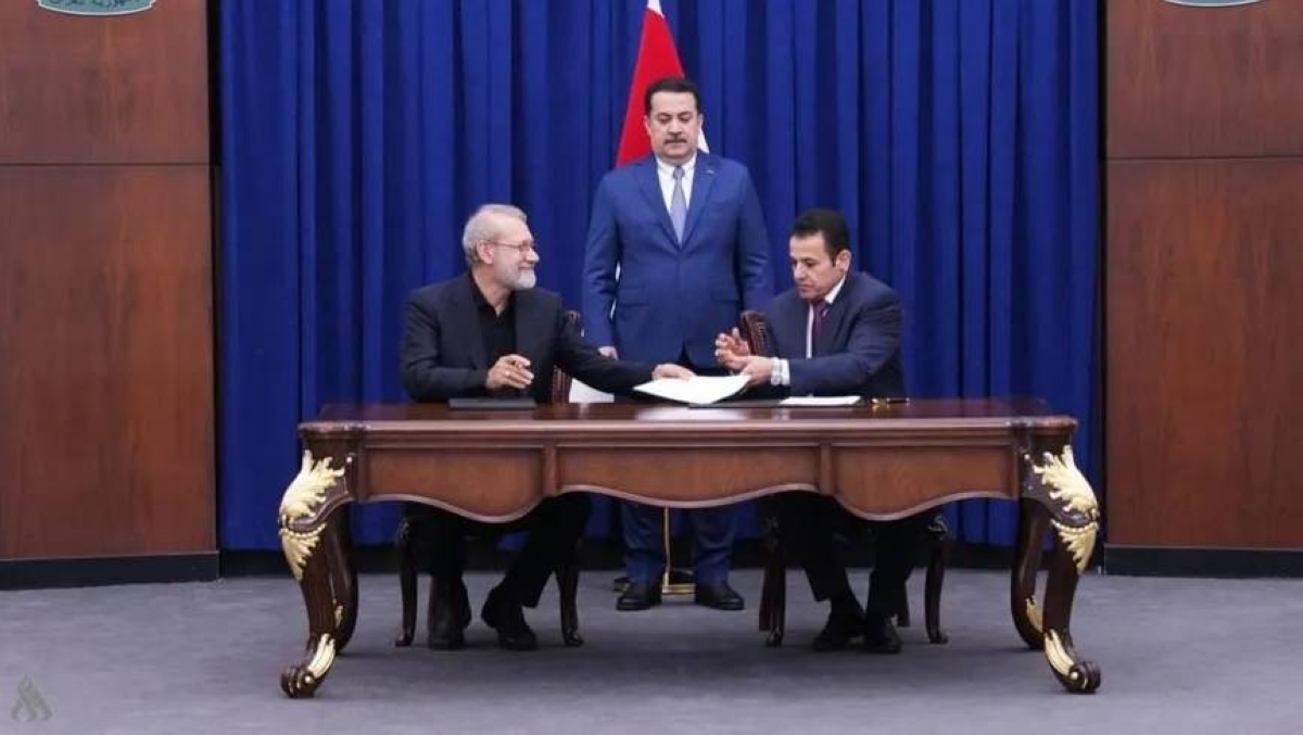 العراق وإيران توقّعان اتفاقية أمنية العراق وإيران توقّعان اتفاقية أمنية