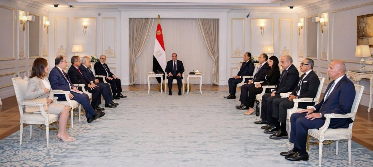 السيسي وسلام يؤكدان: وحدة لبنان وسيادته خط أحمر السيسي وسلام يؤكدان: وحدة لبنان وسيادته خط أحمر