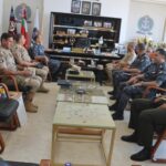 وفد عسكري مصري يزور القوة البحرية والزوارق الملكية