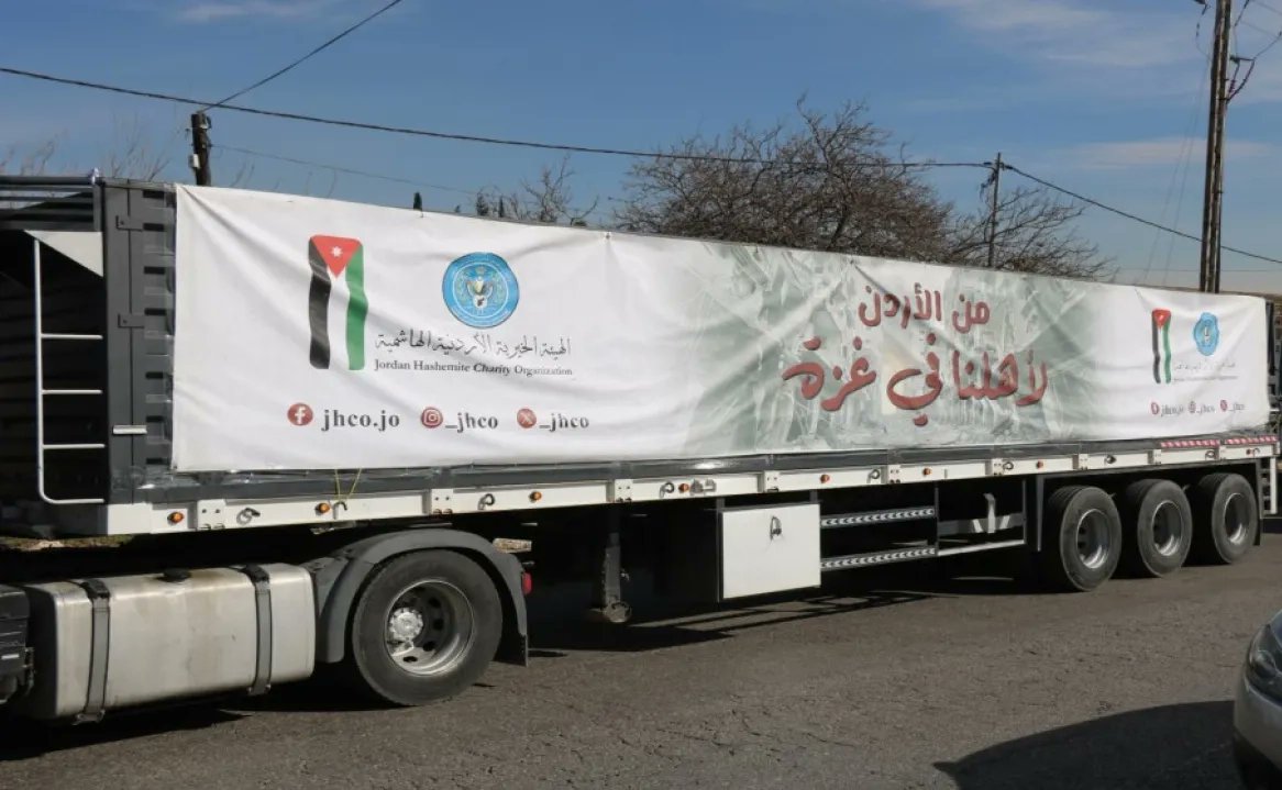 الأردن يواصل جهوده الإغاثية لغزة رغم العراقيل الإسرائيلية الجديدة الأردن يواصل جهوده الإغاثية لغزة رغم العراقيل الإسرائيلية الجديدة
