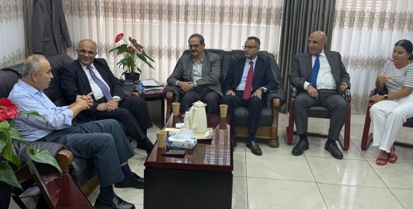 نقيب الصحفيين يبحث ومدير ضريبة الدخل تعزيز التعاون المشترك