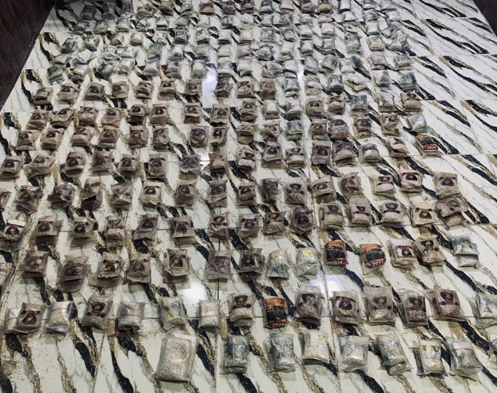 القوات المسلحة تحبط محاولة تسلل وتهريب كمية كبيرة من المواد المخدرة