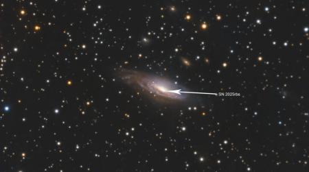 رصد انفجار مستعر أعظم على بعد 40 مليون سنة ضوئية من صحراء الأردن