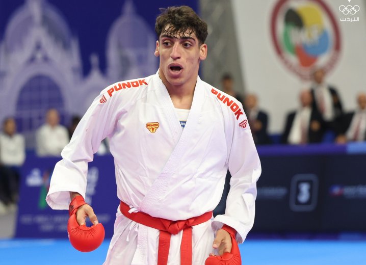 محمد الجعفري يُحرز ذهبية الكراتيه في دورة الألعاب العالمية