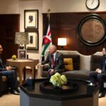 الملك يستقبل رئيس الوزراء المصري