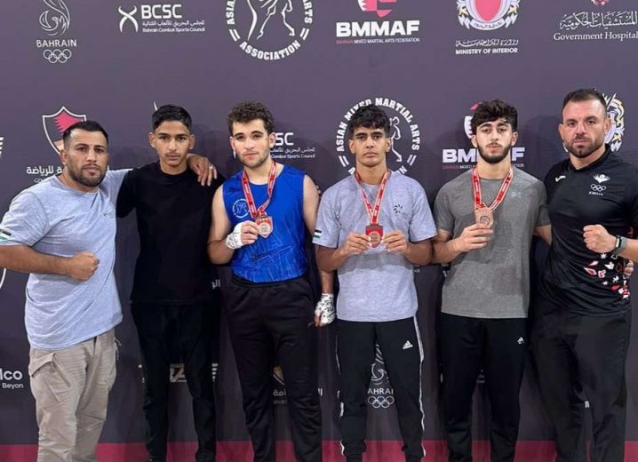 فضية وبرونزيتان للمنتخب الوطني في بطولة آسيا للشباب لفنون القتال المختلطة فضية وبرونزيتان للمنتخب الوطني في بطولة آسيا للشباب لفنون القتال المختلطة