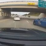 مطاردة هوليوودية بأداة مبتكرة لشل سيارة مسروقة