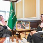نائب أمير تبوك يستقبل مدير فرع وزارة الرياضة بالمنطقة