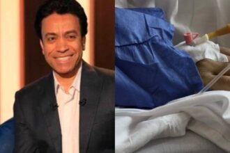 أول صورة لسامح حسين من المستشفى.. وزوجته تطلب الدعاء أول صورة لسامح حسين من المستشفى.. وزوجته تطلب الدعاء