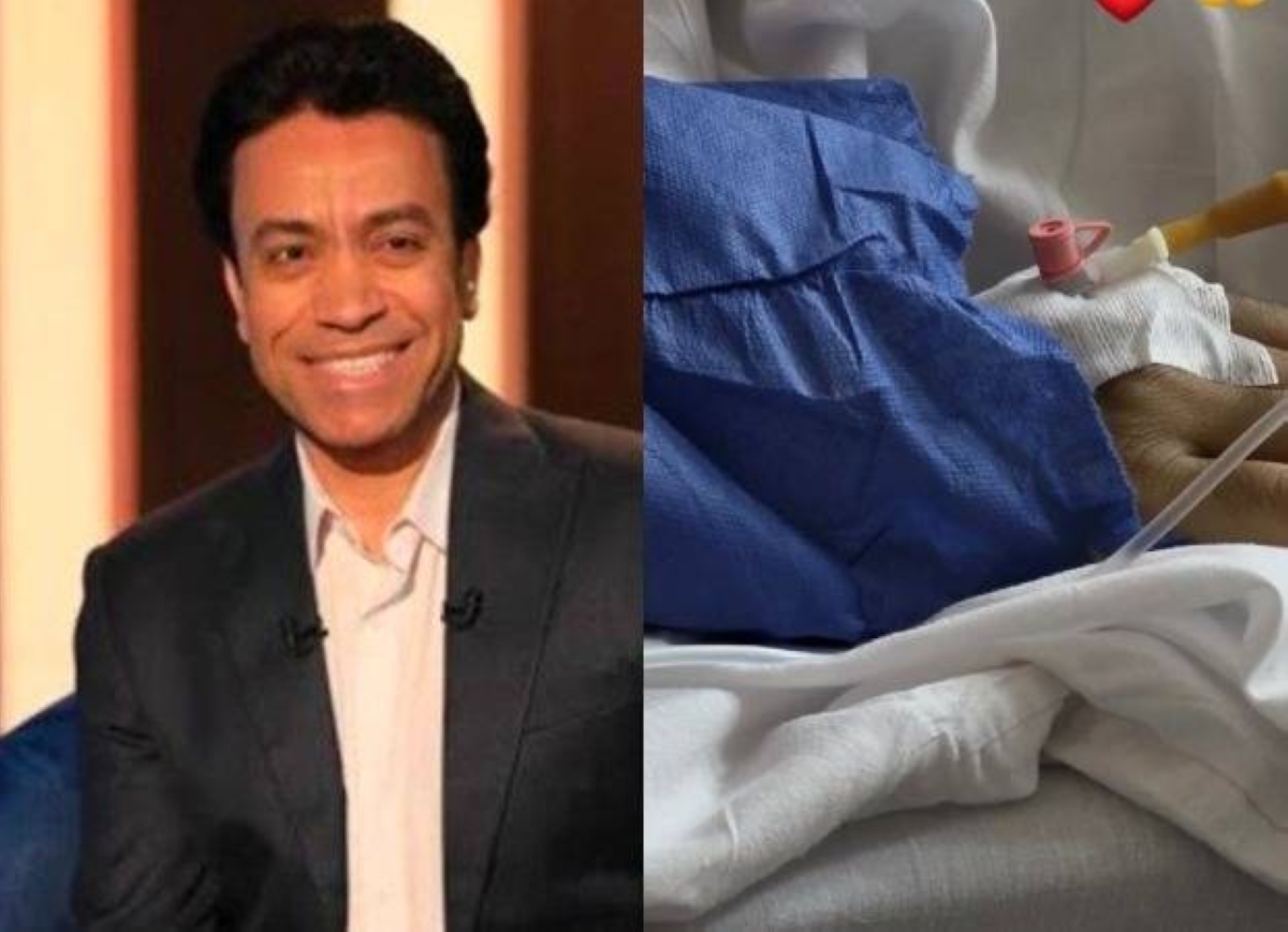 أول صورة لسامح حسين من المستشفى.. وزوجته تطلب الدعاء أول صورة لسامح حسين من المستشفى.. وزوجته تطلب الدعاء