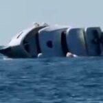 غرق يخت بعد 15 دقيقة من إطلاقه !