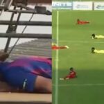 سرب نحل يوقف مباراة كرة قدم في تنزانيا