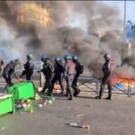 اعتقال 200 محتج في فرنسا.. والسلطات تحذر من العنف