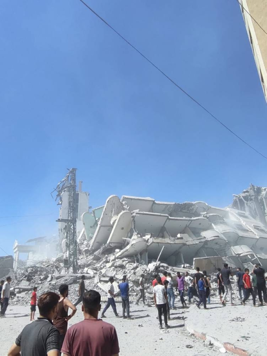 قصف إسرائيلي عنيف على غزة.. والصحة الفلسطينية تستغيث قصف إسرائيلي عنيف على غزة.. والصحة الفلسطينية تستغيث