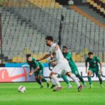 الزمالك يهزم المصري بثلاثية ويعتلي قمة الدوري