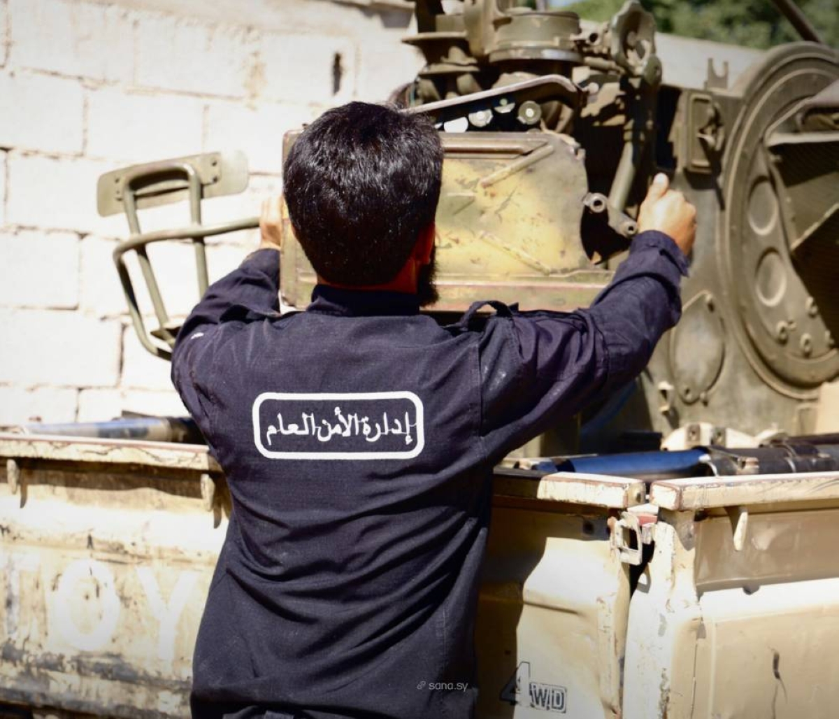 الأمن السوري: ضبط أسلحة في ريف دمشق ودرعا