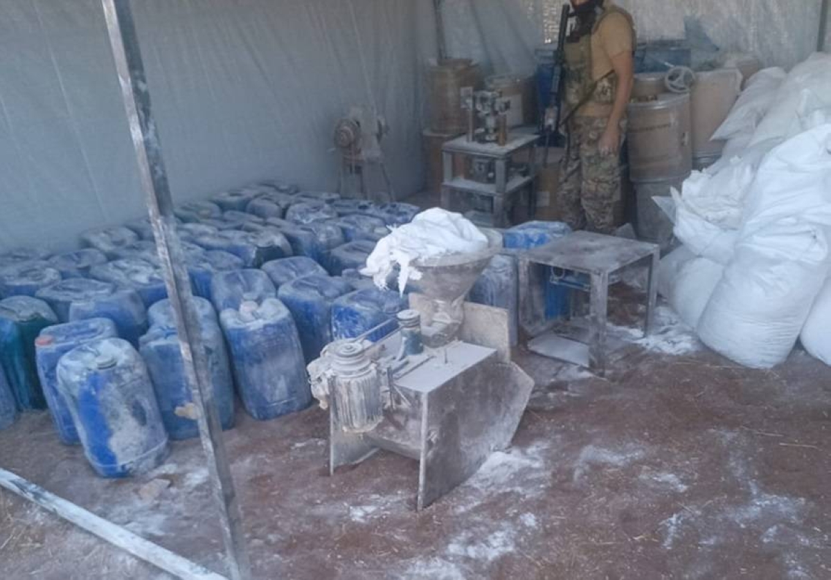 الجيش اللبناني يضبط 64 مليون حبة كبتاغون الجيش اللبناني يضبط 64 مليون حبة كبتاغون