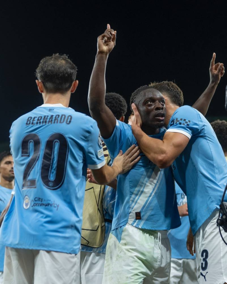 مانشستر سيتي يكتفي بهدفين في شباك نابولي