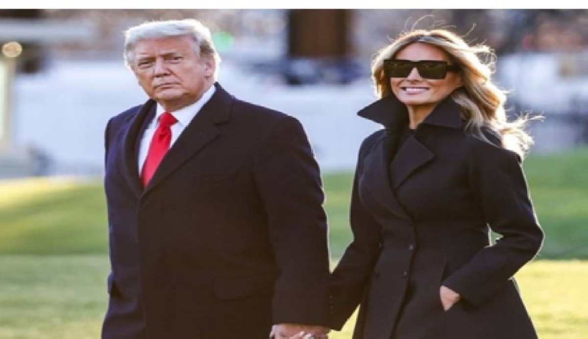 سر إطلالة ترمب وميلانيا يثير فضول الإعلام البريطاني سر إطلالة ترمب وميلانيا يثير فضول الإعلام البريطاني