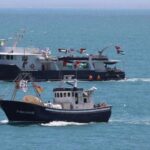 سفينة إسبانية وفرقاطتان إيطاليتان ترافق أسطول كسر حصار غزة