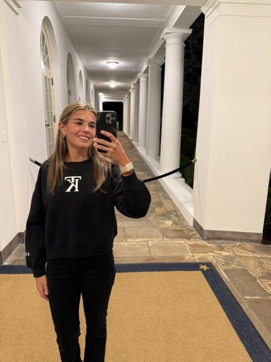 حفيدة ترمب تطلق علامتها «KT» من البيت الأبيض حفيدة ترمب تطلق علامتها «KT» من البيت الأبيض