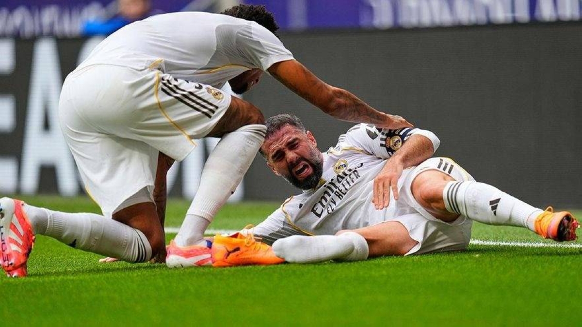 ريال مدريد يعلن تشخيص إصابة كارفاخال.. كم سيغيب؟ ريال مدريد يعلن تشخيص إصابة كارفاخال.. كم سيغيب؟