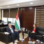 القطامين يبحث مع البنك الأوروبي لإعادة الإعمار والتنمية التعاون لتطوير منظومة النقل العام