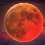 خسوف قمري كلي نادر يزين سماء الأردن