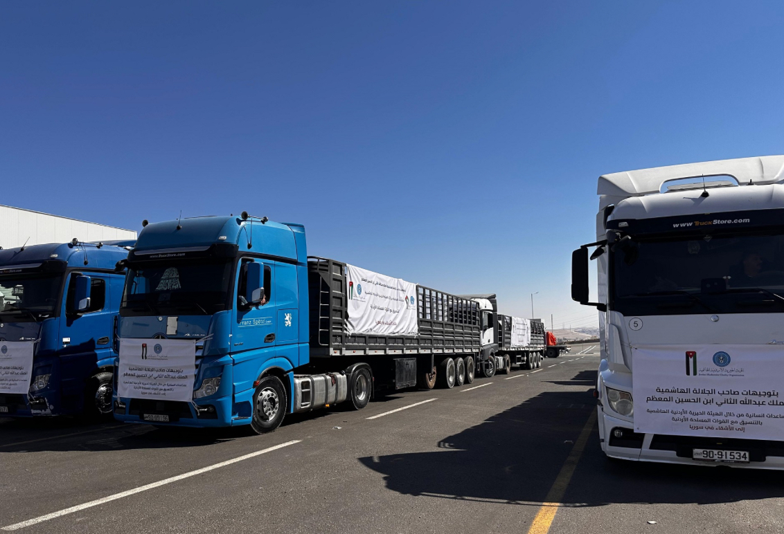 الأردن وقطر يرسلان مساعدات إغاثية إلى سوريا الأردن وقطر يرسلان مساعدات إغاثية إلى سوريا